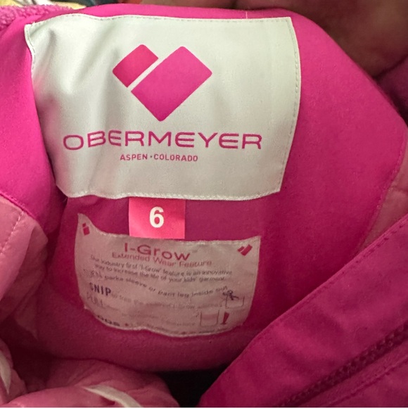 Obermeyer Katelyn Preschool Girls Jacket (faux fur) 2021 NWT - Picture 14 of 16